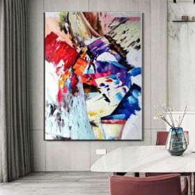 Hand Oil Pianting Original Hand Painted Canvas Art Painting Abstract Painting Large Wall Art Exta Large Canvas Uil Painting Textured Abstract Hom (Style: 02, size: 150x220cm)