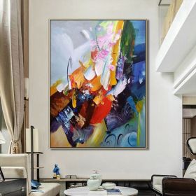 Hand Oil Pianting Original Hand Painted Canvas Art Painting Abstract Painting Large Wall Art Exta Large Canvas Uil Painting Textured Abstract Hom (Style: 03, size: 50X70cm)